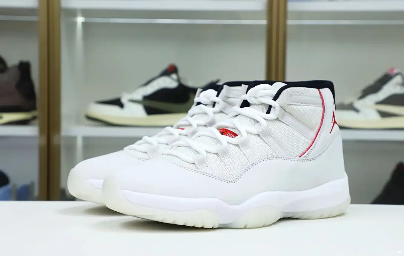 11 PLATINUM JORDAN TINT RETRO XI AIR 0524